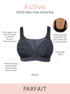 Parfait Active Wire-free Sports Bra - Black Bras