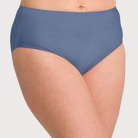 Ava & Audrey Clementine Cotton Full Brief - Denim Blue