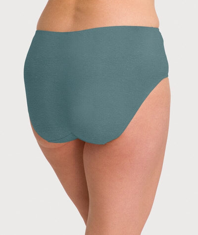 Ava & Audrey Clementine Cotton Full Brief - Sea Green Knickers