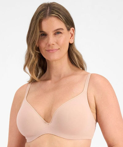 Berlei Barely There Cotton Rich Bra - Nude Bras