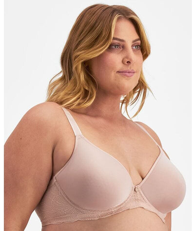 Berlei Lift & Shape T-Shirt Spacer Bra - Nude Lace Bras