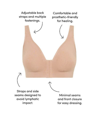 Berlei Post-Surgery Recovery Wire-free Bra - Nude Bras