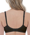 Bestform Unlined Cotton Stretch T-Shirt Bra with Underwire 2 Pack - Black Bras