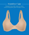 Bestform Unlined Cotton Stretch T-Shirt Bra with Underwire 2 Pack - Sand Bras