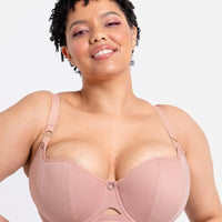 Curvy Kate Boost Me Up Padded Balcony Bra - Latte