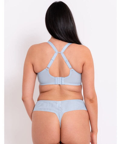 Curvy Kate Centre Stage Deep Thong - Icy Blue Knickers