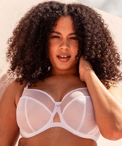 Curvy Kate Victory Balcony Bra - White Bras