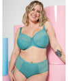 Curvy Kate Wonderfully Short - Mineral Blue Knickers