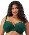 Elomi Brianna Underwire Padded Half Cup Bra - Rainforest Bras