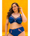 Elomi Cate Allure Underwired Bra - Lapis Bras