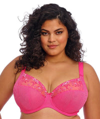 Elomi Charley Underwire Plunge Bra - Pink