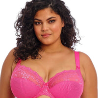 Elomi Charley Underwire Stretch Plunge Bra - Pink