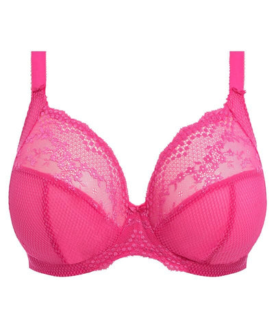 Elomi Charley Underwire Stretch Plunge Bra - Pink Bras