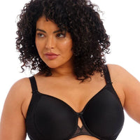Elomi Charley Underwired Moulded Spacer Bra - White - Curvy Bras