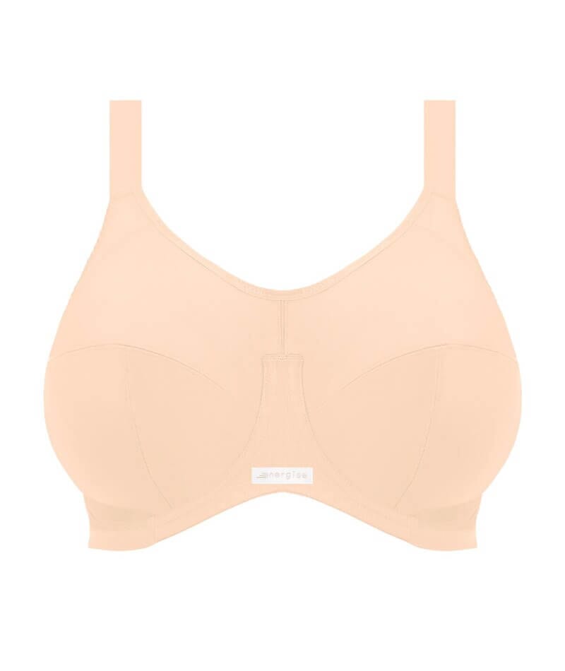 Elomi Energise Underwired Sports Bra – Nude - Sports Bras Direct