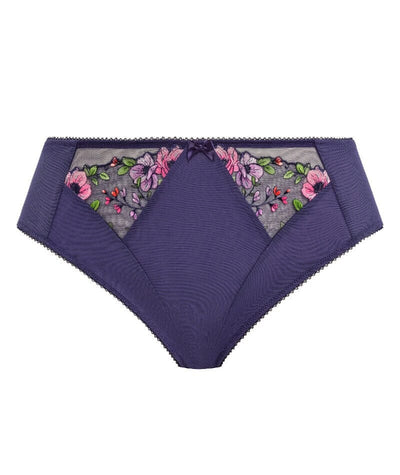 Elomi Himari High Leg Brief - Midnight Knickers