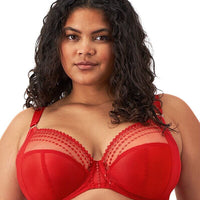 Elomi Matilda Underwired Plunge Bra - Haute Red