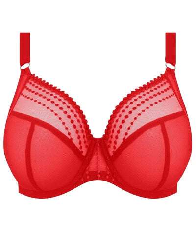 Elomi Matilda Underwired Plunge Bra - Haute Red Bras