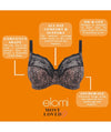 Elomi Morgan Underwired Bra - Ebony Bras