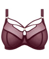 Elomi Sachi Underwired Plunge Bra - Cabernet Bras