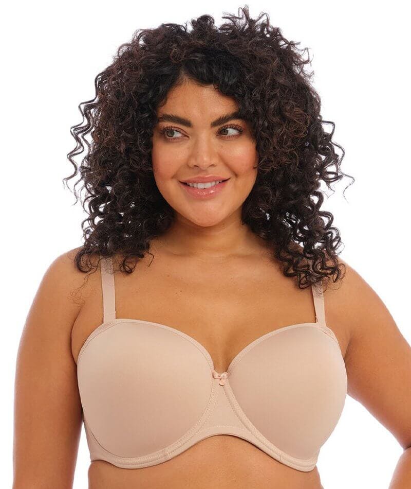 The Strapless Bra comes with detachable straps, is underwired and laced  with a silicone band that holds the bra in place. ⁣ ⁣ ⁣ ⁣