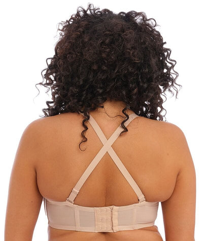 Clear strap bras - backless look with clear back : Lormar Visione Gold