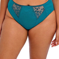 Elomi Zarla High Leg Brief - Ocean Depths