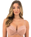 Fantasie Devote Underwire Side Support Plunge Bra - Cafe Au Lait Bras