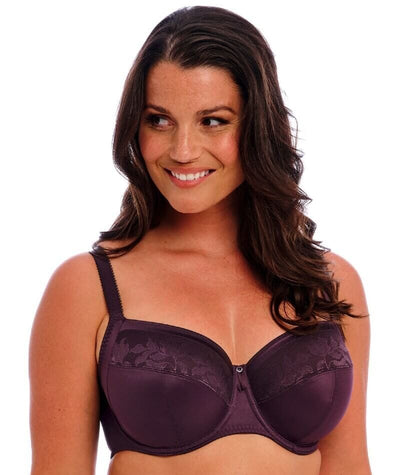 Fantasie Illusion Underwired Side Support Bra - Plum Bras