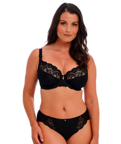 Fantasie Portia Underwired Side Support Bra - Black Bras