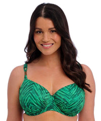 Fantasie Swim Punta Mita Underwire Gathered Full Cup Bikini Top - Emerald