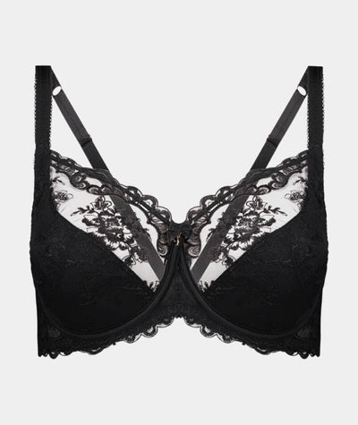 Fayreform Mesmerise Underwire Bra - Black Bras