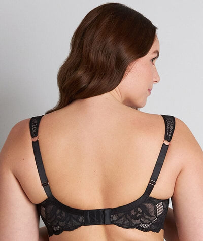 Fayreform Midnight Express Underwire Bra - Black Bras