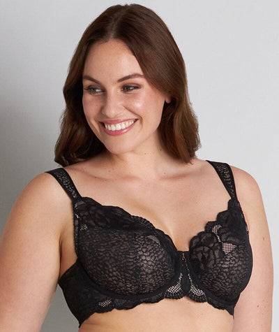 Fayreform Midnight Express Underwire Bra - Black Bras