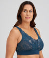 Fayreform Midnight Express Wire-Free Bra - Reflecting Pond Bras