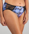 Fayreform Wild Violet Full Brief - Blue Hydrangea Print Knickers