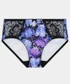 Fayreform Wild Violet Full Brief - Blue Hydrangea Print Knickers