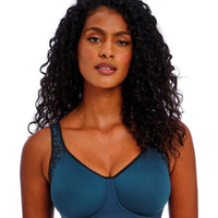 Freya Active Sonic Underwired Moulded Spacer Sports Bra - Midnight Leopard