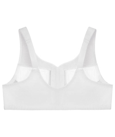 Glamorise MagicLift Natural Shape Front-Closure Wire-free Bra - White Bras