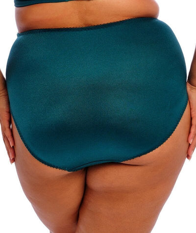 Goddess Keira Full Brief - Deep Teal Knickers