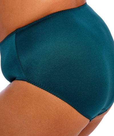 Goddess Keira Full Brief - Deep Teal Knickers