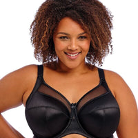 Goddess Keira Underwired Banded Bra - Black