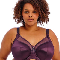 Goddess Keira Underwired Banded Bra - Blackberry