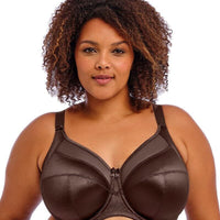 Goddess Keira Underwired Banded Bra - Chocolate