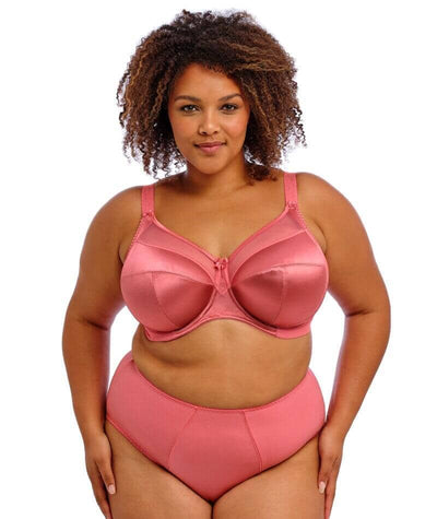 Goddess Keira Underwired Banded Bra - Desert Rose Bras