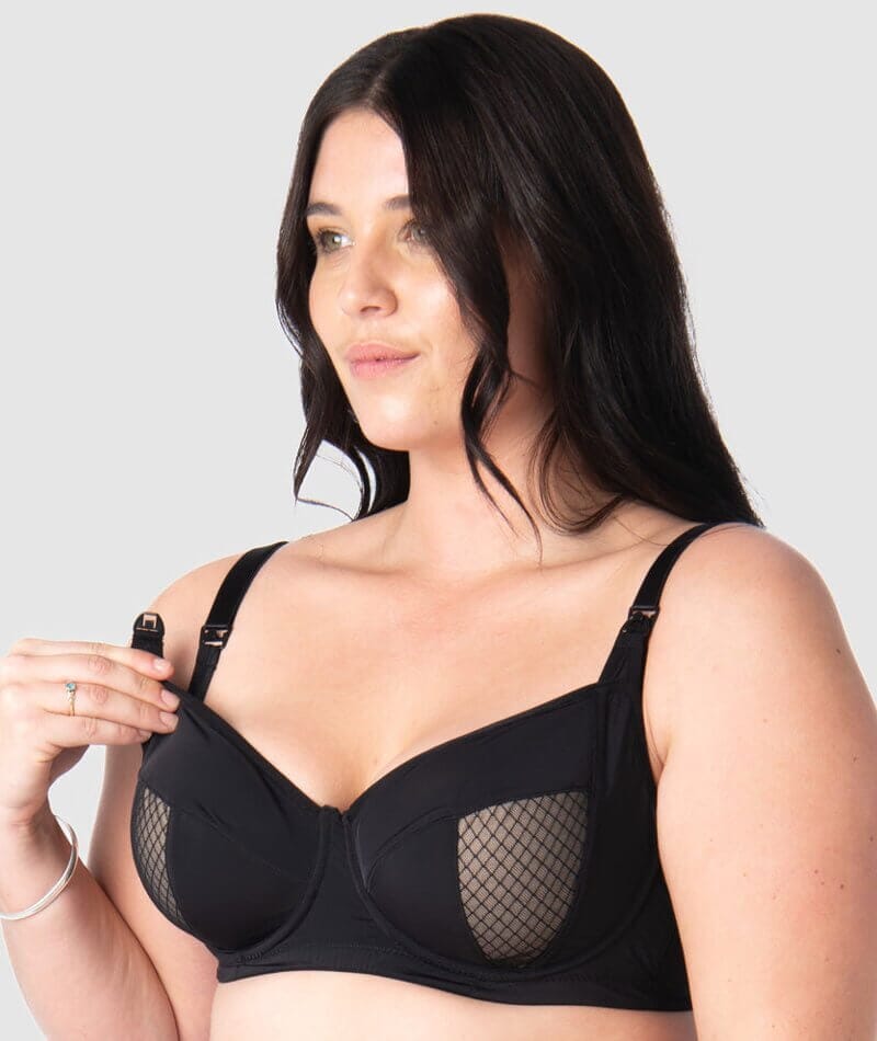 Womens Lace Bras High Support Lightly Lined Bra Plus Size Strappy Bra Back  Smoothing Soft Balconette Bra Adjustable Bra : : Clothing, Shoes 