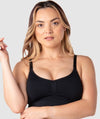 Hotmilk My Necessity Seamless Regular Fit Maternity & Nursing Wire-Free Bra - Black Bras