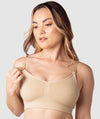 Hotmilk My Necessity Seamless Regular Fit Maternity & Nursing Wire-Free Bra - Frappe Bras