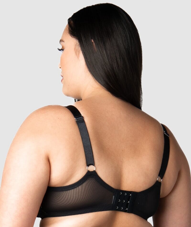 Wholesale sexy boobs in black bra For Supportive Underwear 