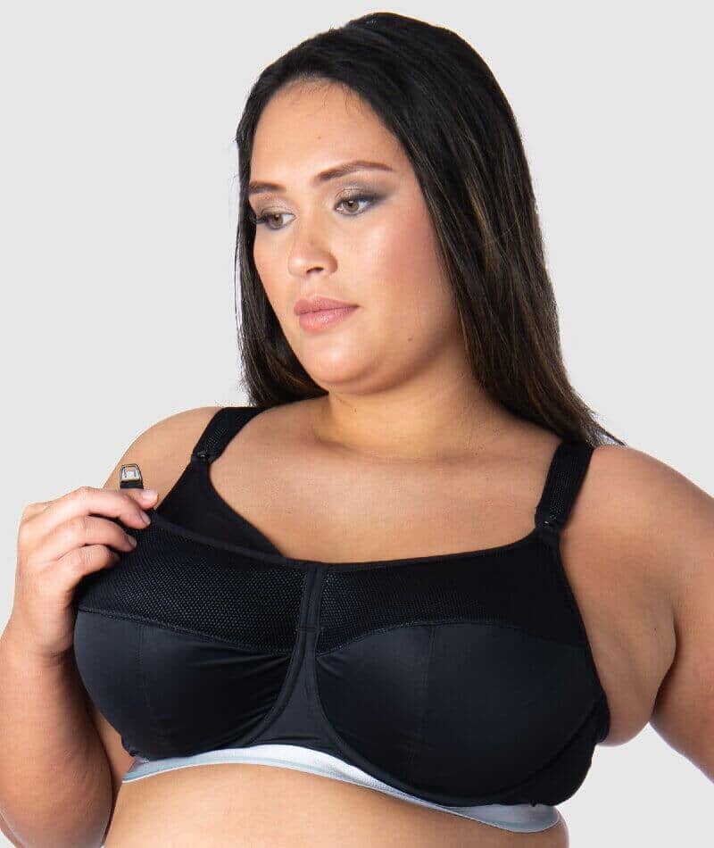 Vanila B Cup Comfortable Sports Bra for Women & Girls- Perfect for Daily  Workout & Active Lifestyle (Black, Size 28- Pack of 1) : : Fashion